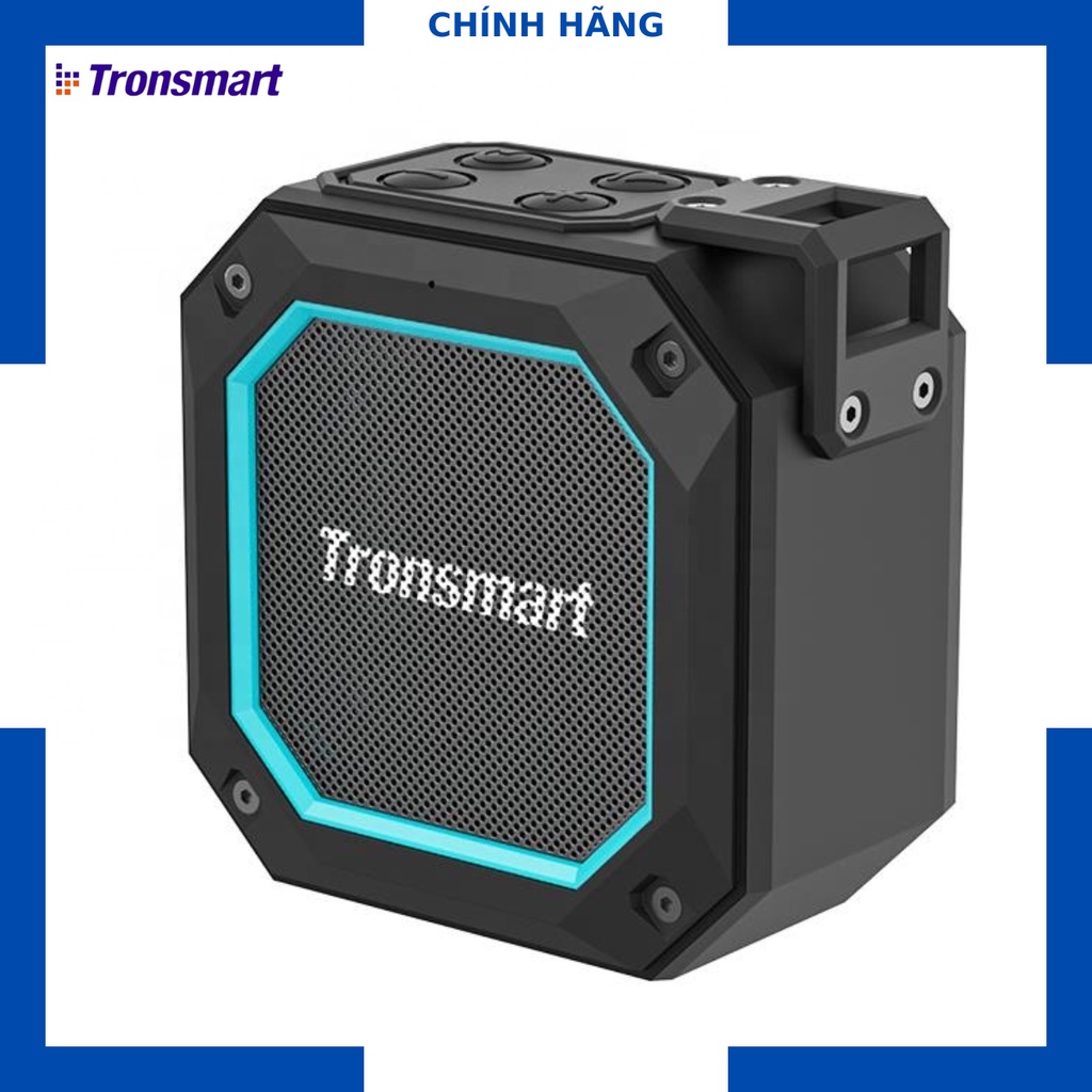 Loa Tronsmart Groove 2 | Loa Bluetooth Tronsmart Groove 2 Công Suất 10W, Chống Nước IPX7, Viền Đèn Led Mini Nghe Hay