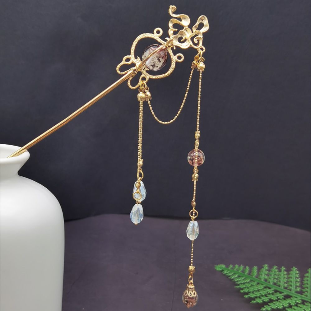 Trâm cài tóc hình nhánh cây phong cách Trung Hoa cổ điển