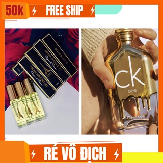 CK GOLD CHO NAM Tinh dầu nước hoa Pháp dạng lăn 12ml - CK ONE GOLD