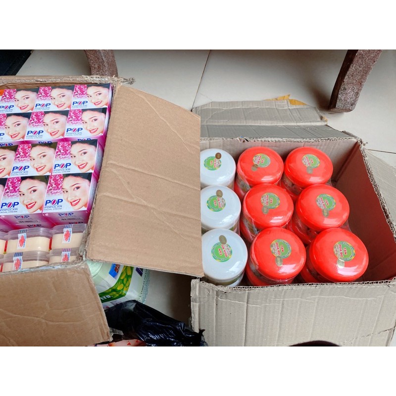Lẻ hủ 180g tân hoa đô màu đỏ kem