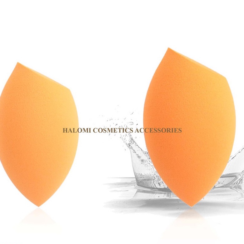 Bông mút tán nền trang điểm  trứng vàng chính hãng cao cấp siêu mềm mịn giúp cho tán mượt đều lớp nền trang điểm