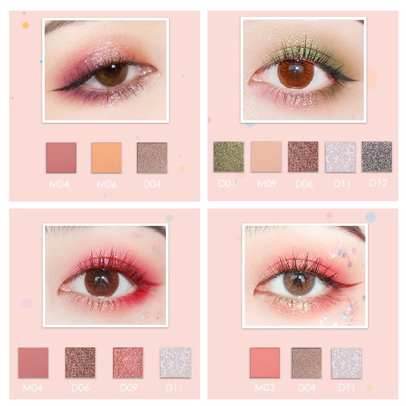 (Hàng Mới Về) Phấn Mắt Đơn Sắc Focallure 12 Màu Tùy Chọn Fa75D | BigBuy360 - bigbuy360.vn