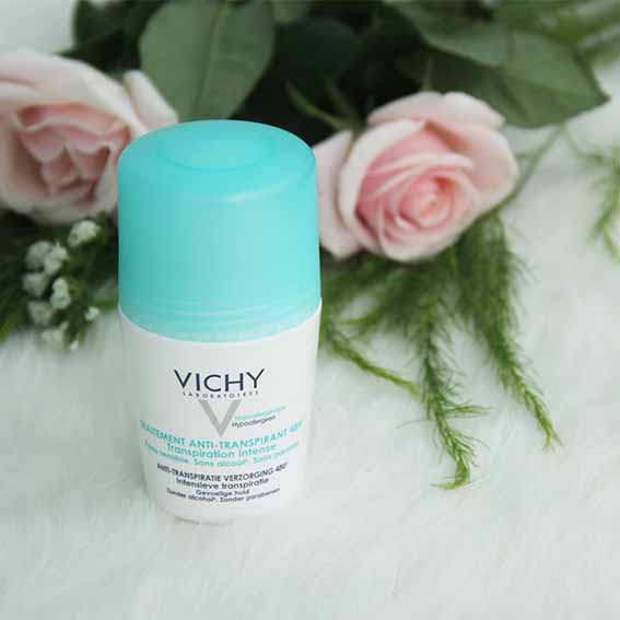 Lăn khử mùi Vichy Traitement Anti-transpirant 48h (Nắp Xanh) - Cila House