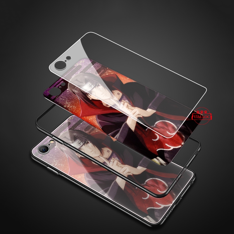 Ốp điện thoại kính họa tiết hoạt hình naruto cho OPPO A37 A3S A5 A39 A7 A5S A77 F5 F9 F11 Pro | BigBuy360 - bigbuy360.vn