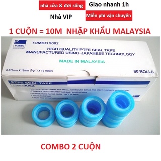 1 cuộn băng keo non, cao su non Tombo cao cấp Malaysia loại 10m, rất dai, rất bền