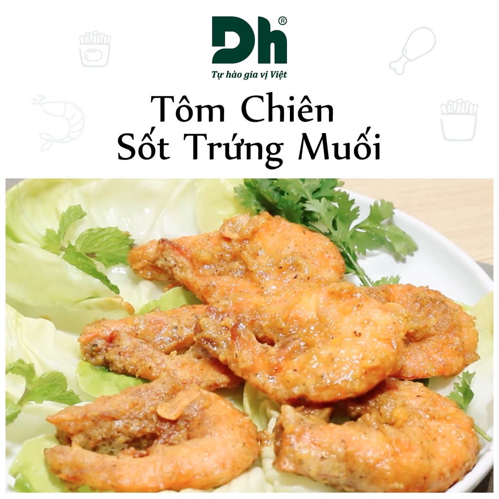 Sốt chanh dây chua ngọt Dh Foods nước chấm gà rán tôm chiên thơm ngon 200gr