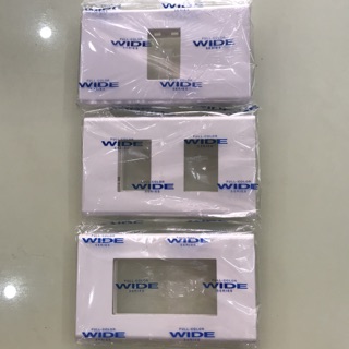 Mặt 1, 2, 3 lỗ Panasonic Wide (mặt hạt to)