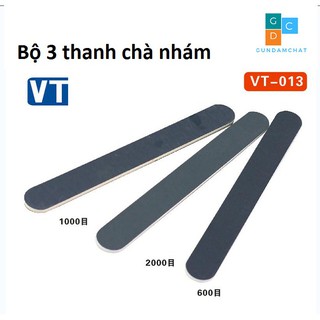 Bộ 3 thanh dũa nhám mô hình - Dụng cụ gundam