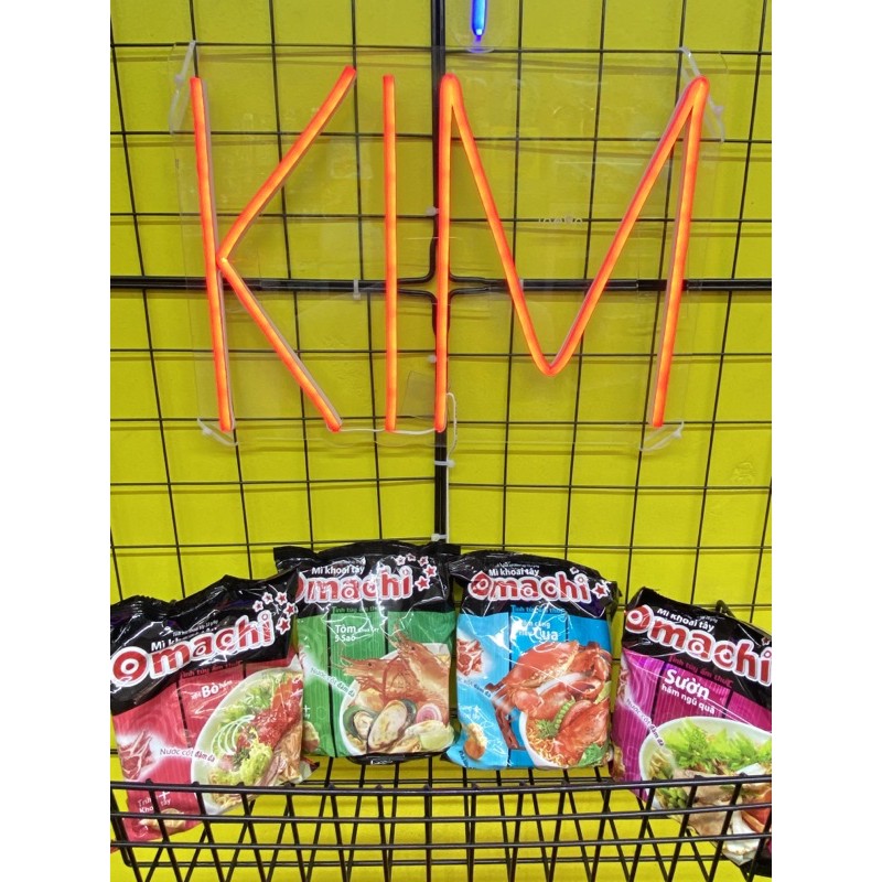 Mì gói Omachi (Bò hầm ,Tôm chua cay ,riêu Cua ,Sườn hầm ,Xốt Spaghetti)