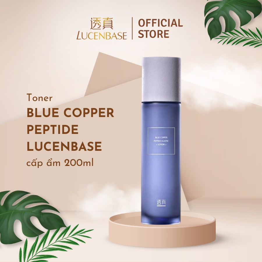 Nước hoa hồng LUCENBASE BLUE COPPER Toner cấp nước dưỡng ẩm dịu da se khít lỗ chân lông