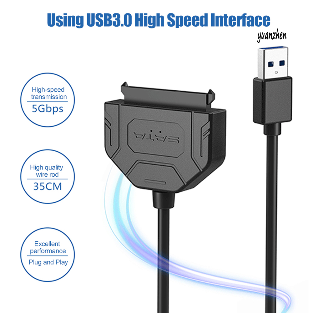 Dây Cáp Chuyển Đổi Từ Sata Sang Usb 3.0 2.5 / 3.5 Inch | BigBuy360 - bigbuy360.vn