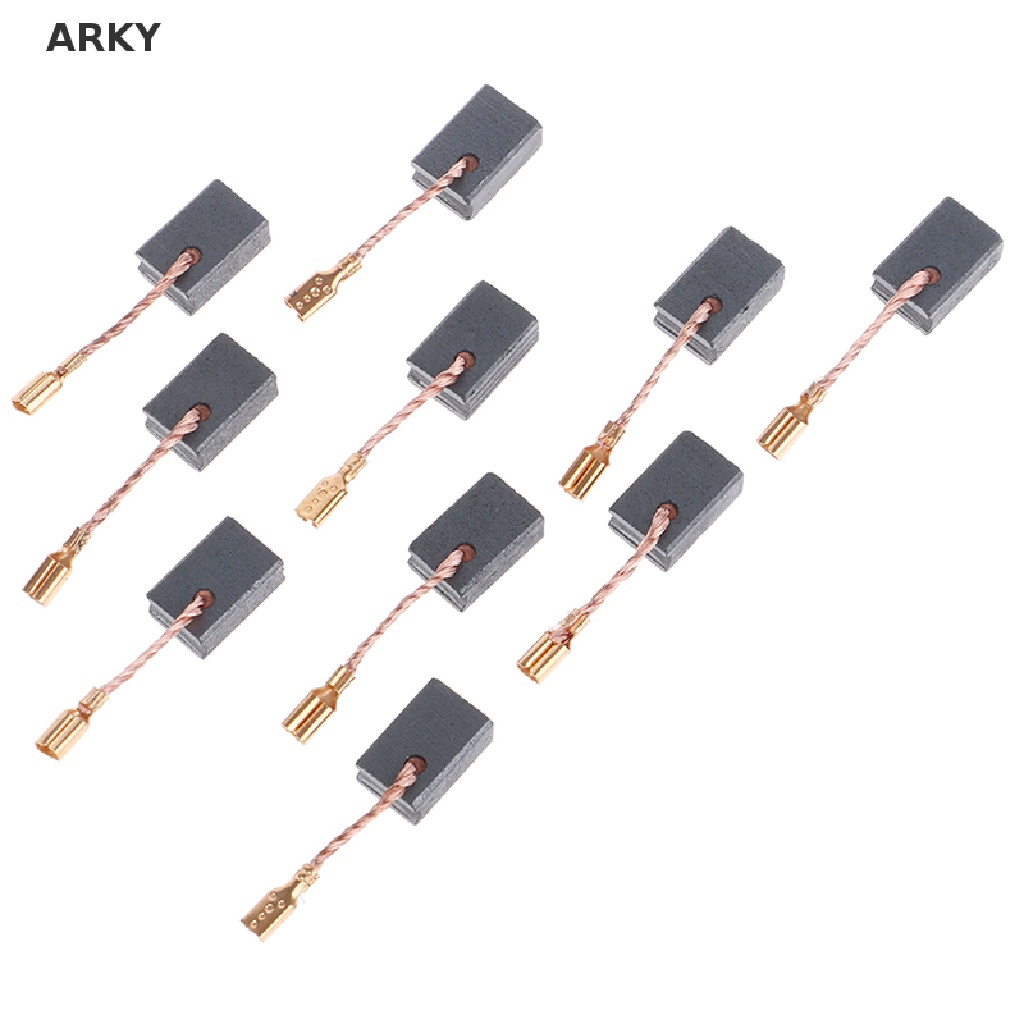 Set 10 Động Cơ Chổi Than 6 * 8.5 * 13.5mm Chuyên Dụng Cho Máy Mài Góc