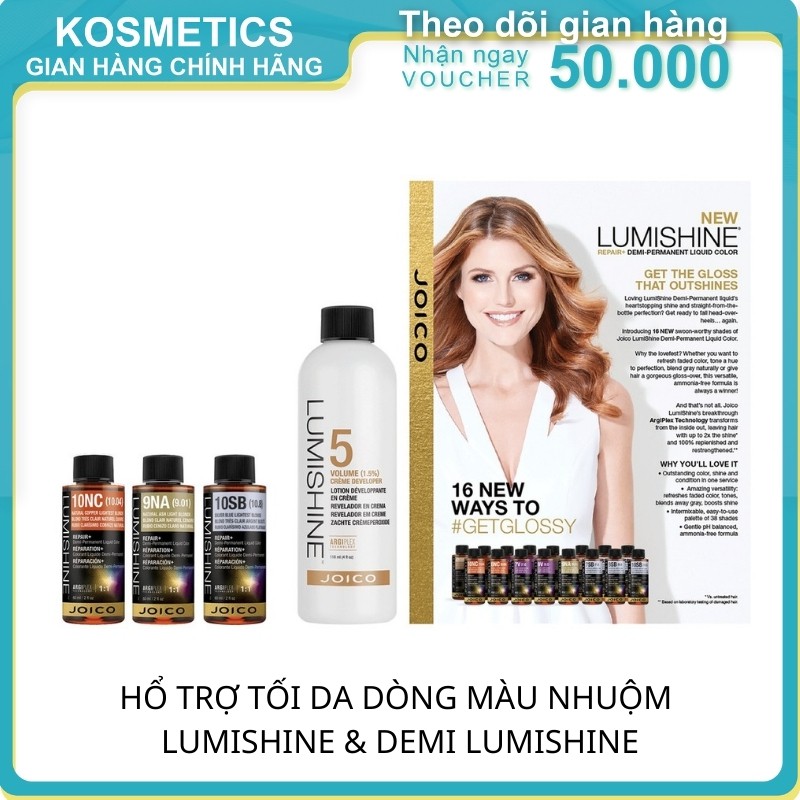 Dầu trợ nhuộm bóng tóc JOICO LUMISHINE 950 ML