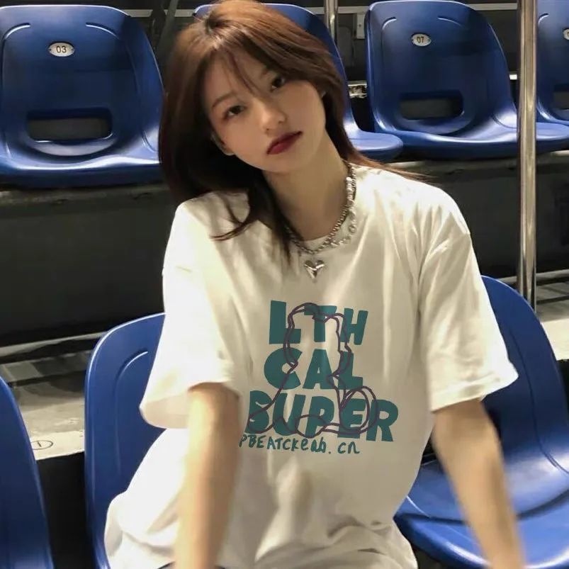 NRVP Áo Thun Tay Ngắn Cổ Tròn Thời Trang Mùa Hè Phong Cách Hàn Quốc