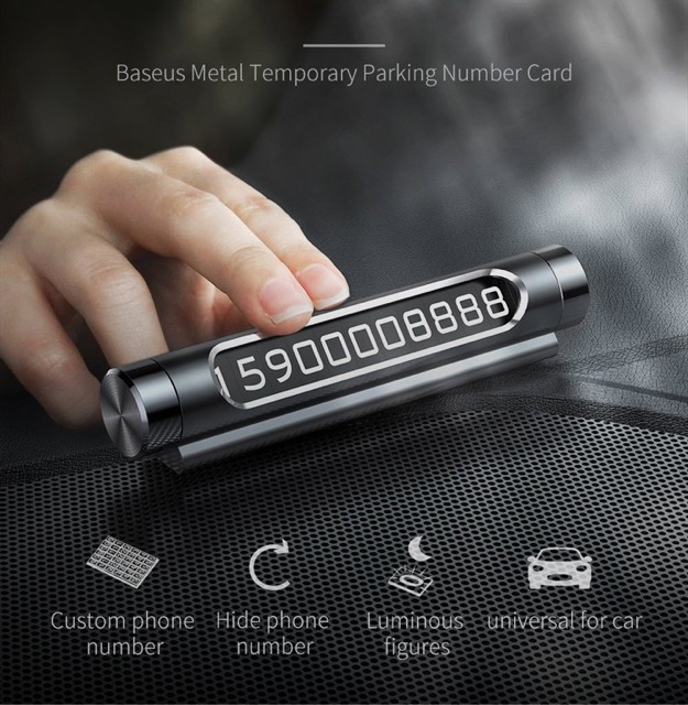 Bảng số điện thoại Baseus LV122 dùng cho xe hơi | BigBuy360 - bigbuy360.vn