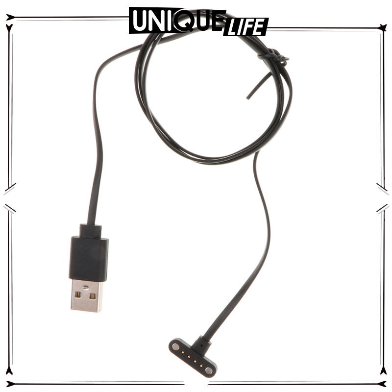 Dây cáp sạc đế nam châm 4 chấu dành cho đồng hồ thông minh