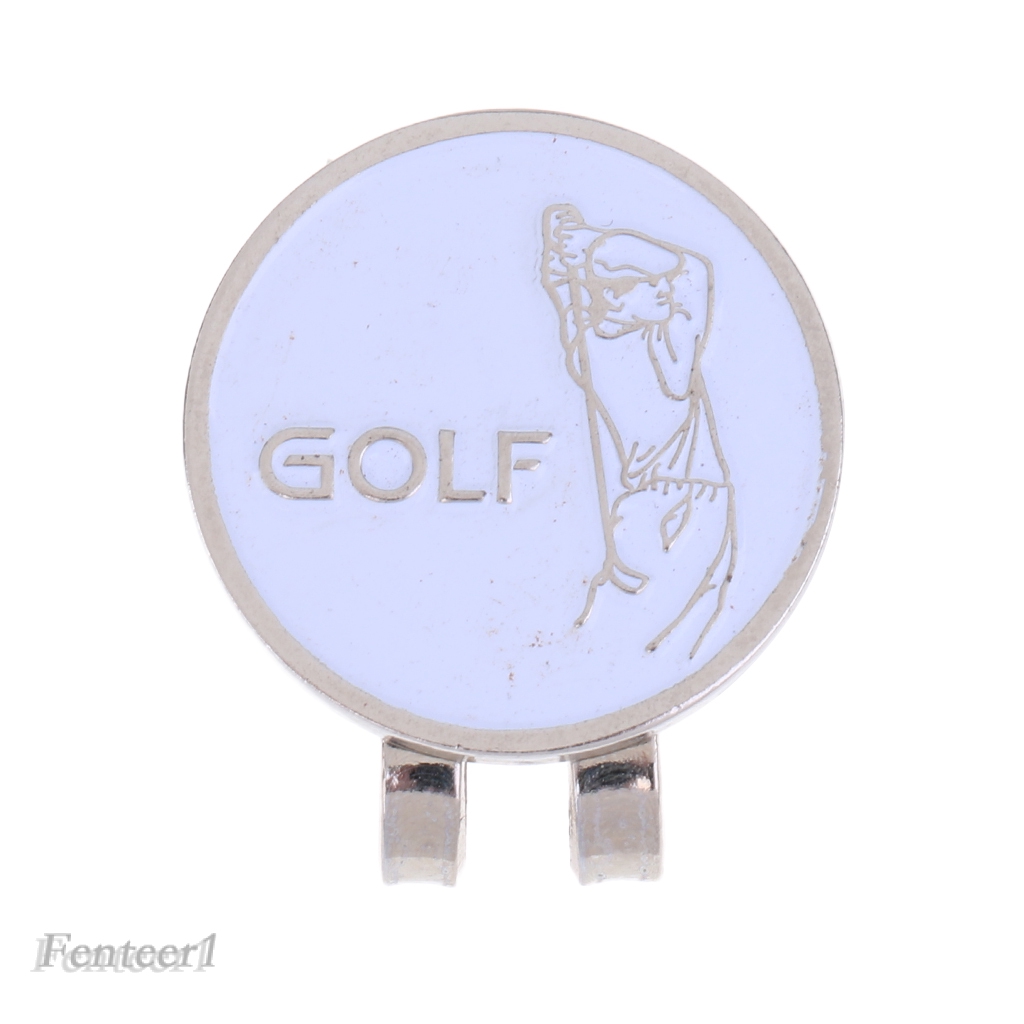 Dụng Cụ Đánh Dấu Bóng Golf Từ Tính Họa Tiết Golfer Fenteer1