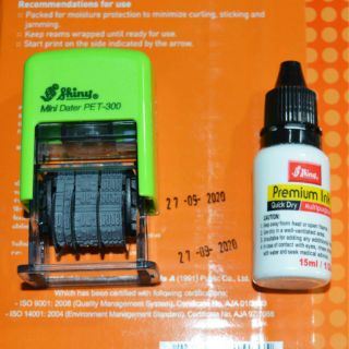 Con Dấu Liền Mực Shiny Pet 300-400