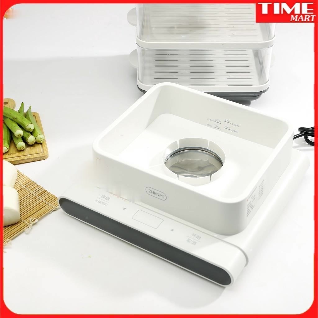 [CHÍNH HÃNG] Máy hấp điện 3 tầng 12L ZHENMI ZMZG-02 Xiaomi hấp đa năng. Tiện lợi cho mọi gia đình việt [TIME_MART ]