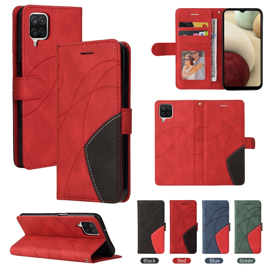 Case for Samsung Galaxy A12 SS Ốp Điện Thoại Da Cho
