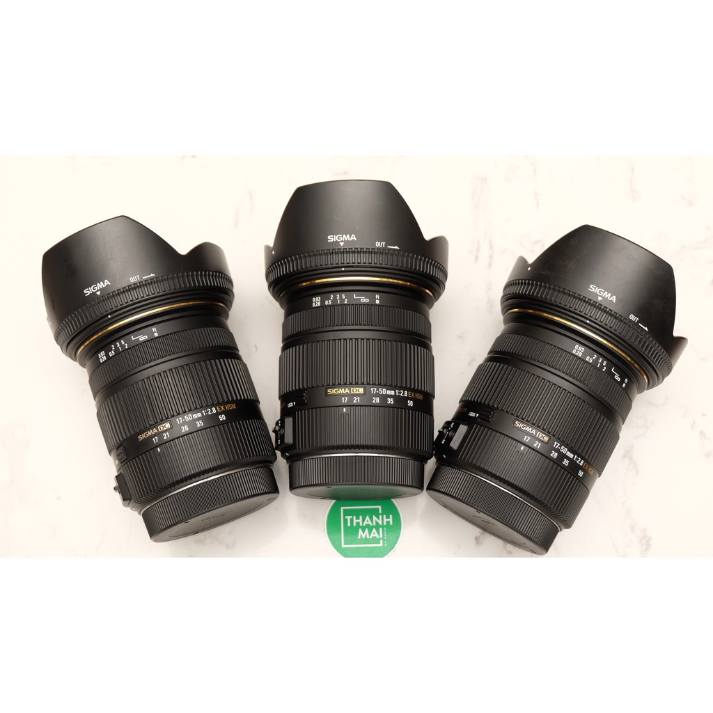 Ống kính Sigma 17-50mm f/ 2.8 EX DC OS HSM For Canon