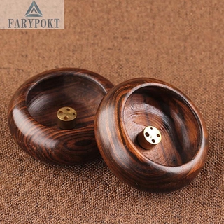 Incense Burner Pot Accessories Perfume Ornament Cuttings Holder Natural Delicate Crafts Plate Fragrance Rosewood