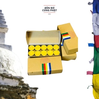 Đèn bơ cúng Phật JVALA - An Nhiên (hộp 30 viên)