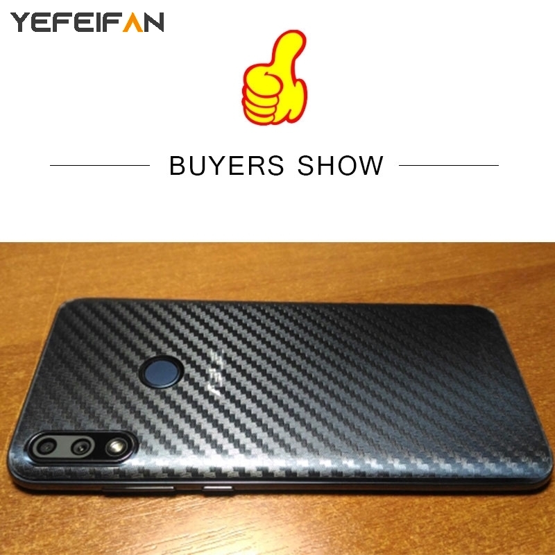 Miếng Dán Sợi Carbon Bảo Vệ Mặt Sau Cho Huawei Nova 7 Se 7i 5t 4e 4 3 3i 3e 3 2i 2 Lite