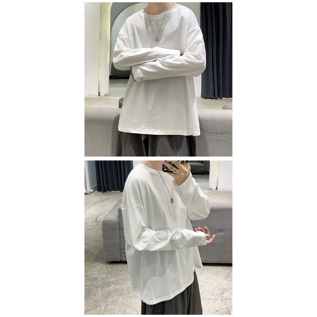 [𝐅𝐑𝐄𝐄𝐒𝐇𝐈𝐏 𝐓𝐔̛̀ 𝟐𝟎𝐊] ÁO THUN DÀI TRẮNG ĐEN MÀU PHONG CÁCH HÀN QUỐC - TAY XUÔNG -UNISEX SIÊU NGẦU-ẢNH+VIDEO | BigBuy360 - bigbuy360.vn