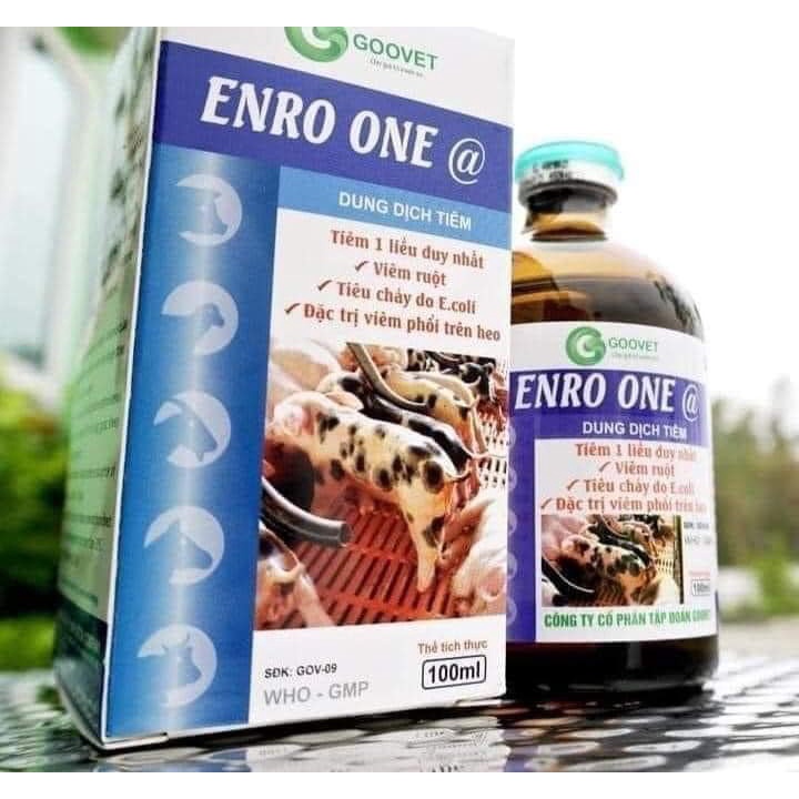 ENRO ONE @ 20ml  Tiêu Chẩy, Bỏ Ăn, Phân Bùn, Phân Vàng