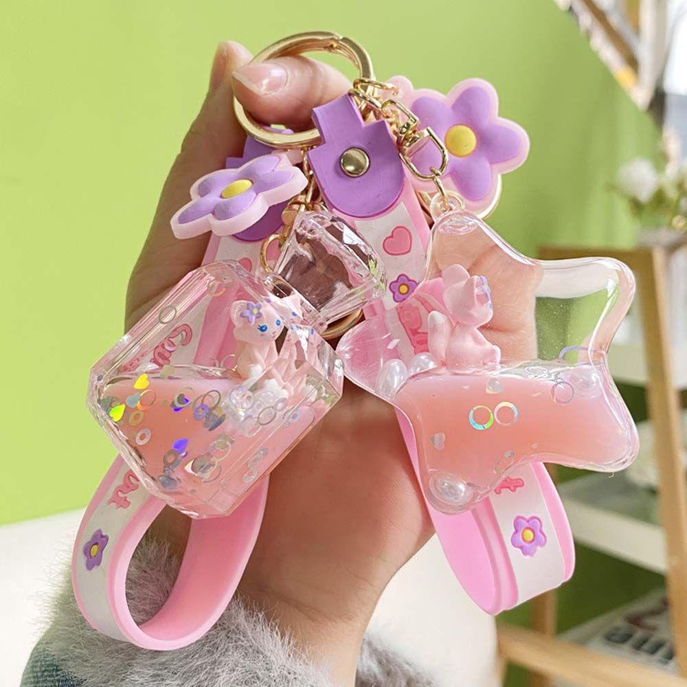 Móc Khóa Hình Quả Chuông Lena Hoạt Hình Bằng Acrylic