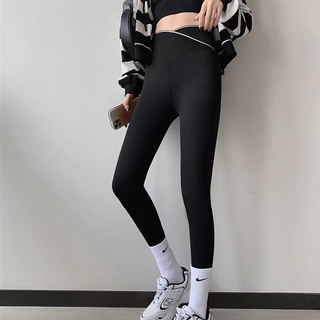 Quần legging cạp chéo, ghen bụng ôm mông, tôn dáng