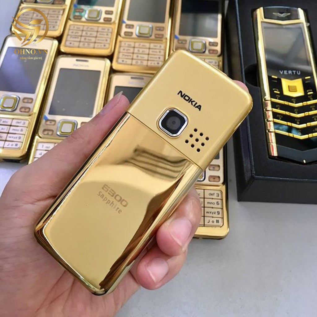 ĐIỆN THOẠI NOKIA 6300 GOLD ZIN huyền thoại