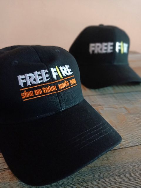 Nón Kết Thêu Logo Free Fire Gank Huyền Thoại Và Thách Đấu Mũ Lưỡi Trai