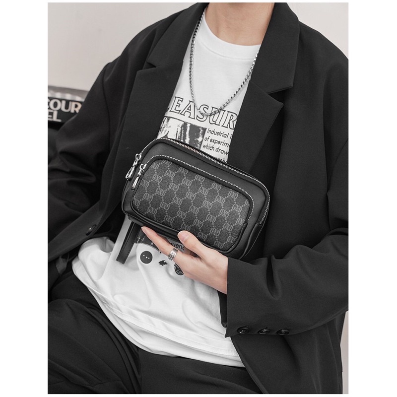 TÚI ĐEO CHÉO,TÚI DA MINI CARO UNISEX PA27 TREND 2021 | BigBuy360 - bigbuy360.vn