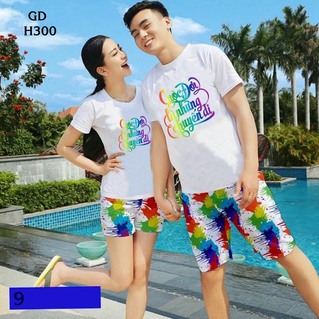Đồng phục gia đình, quần áo đi biển nhóm giá rẻ tận xưởng-có xuất hóa đơn vat