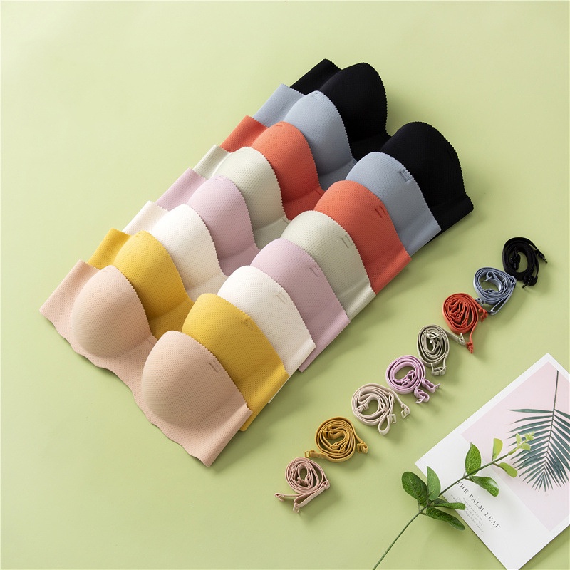 Áo lót không gọng Áo Lót Áo ngực liền mạch một mảnh của phụ nữ mới bộ áo ngực thoải mái và thoáng khí | BigBuy360 - bigbuy360.vn