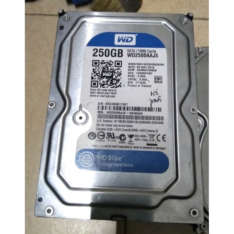 Ổ cứng Weston,Seagate bị 'CAUTION' giá rẻ vẫn sử dụng được