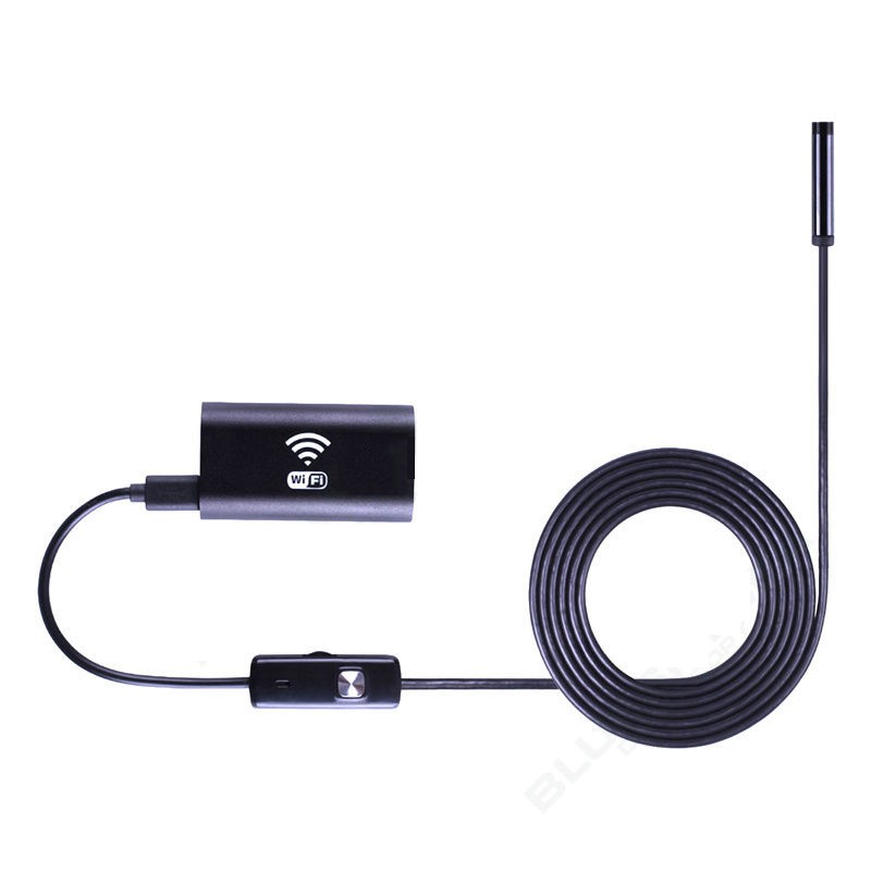 Camera Nội Soi chống nước cho điện thoại LED HD Wifi Endoscope Dài 1M