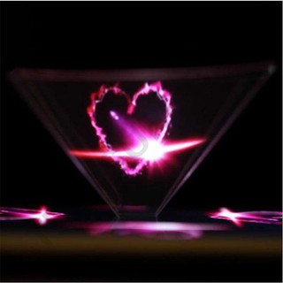 Máy chiếu Holographic hiển thị hình kim tự tháp cho điện thoại 3.5-6.5 inch