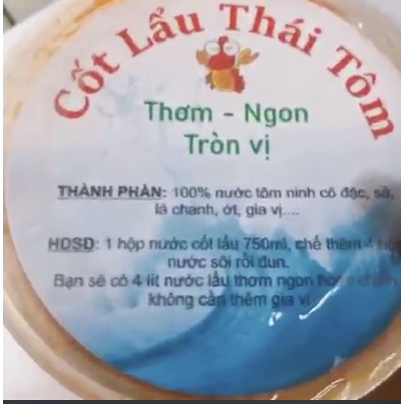 Nước lẩu Thái gia vị hoàn chỉnh Hải Sản Vân Đồn thơm ngon bổ dưỡng không chất bảo quản | BigBuy360 - bigbuy360.vn