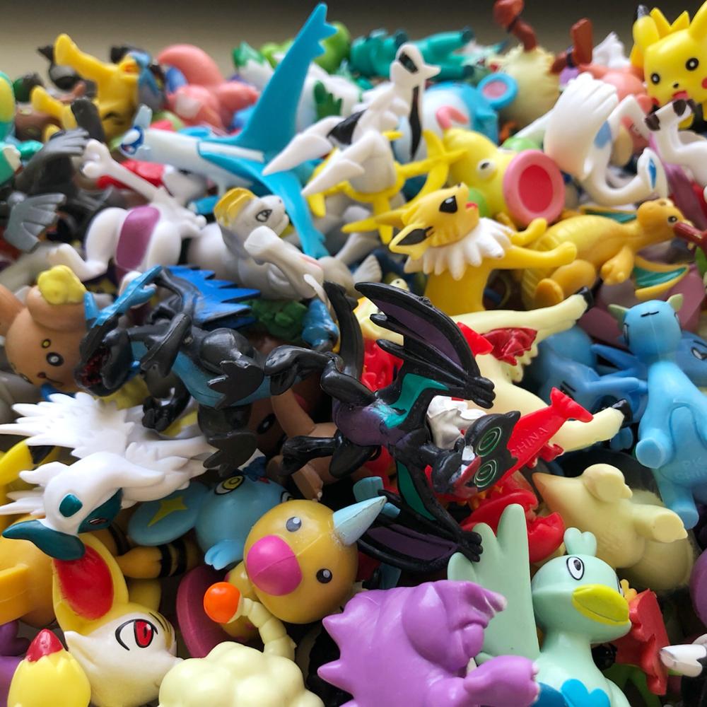 Set 24 Mô Hình Đồ Chơi Pokemon 4cm Nhiều Loại Khác Nhau Cho Bé