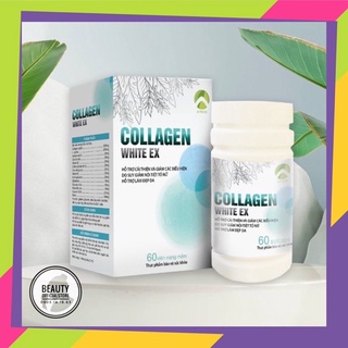 Viên uống giảm nám, sạm da Collagen White Ex hộp 60v bổ sung collagen
