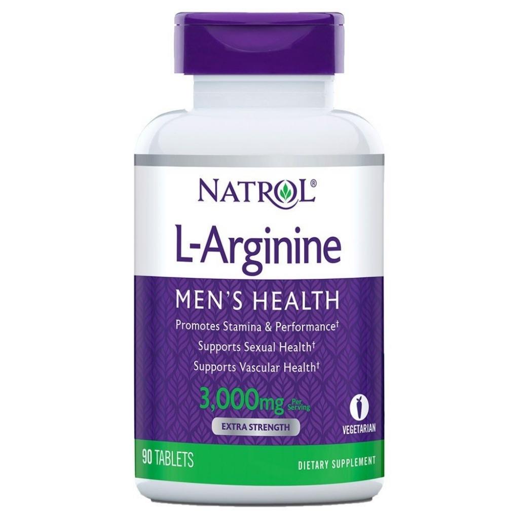 Viên Uống Natrol L-Arginine 3000mg 90 Viên - Chính Hãng