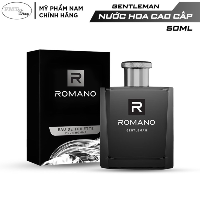 Nước hoa cao cấp Romano 50ml Attitude | Vip | Classic | Force | Gentleman sang trọng đẳng cấp, nồng ấm cá tính