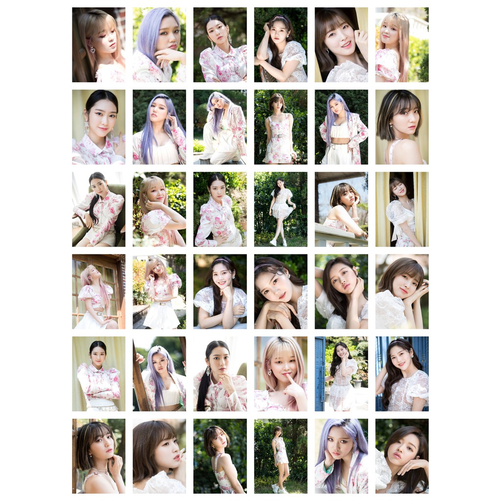 Lomo card 44 ảnh OH MY GIRL - NONSTOP bộ ảnh Naver x Dispatch