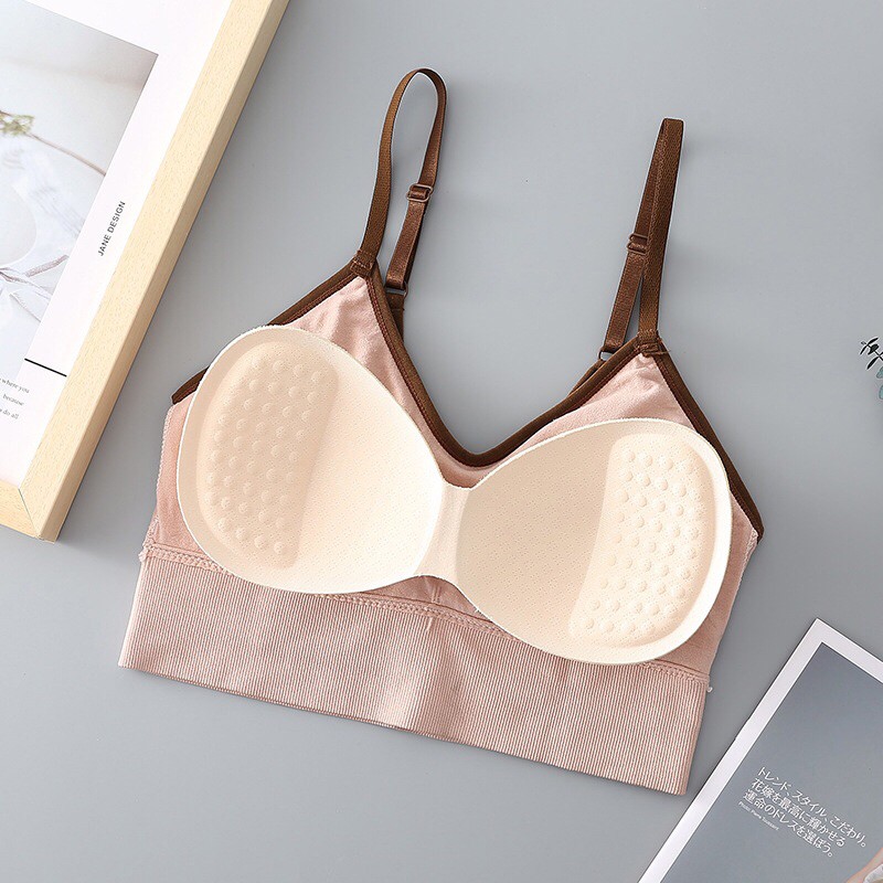 Áo Bra - Áo Bra croptop Kaka Select - Áo Bra Nữ Nhún Ngực 0344