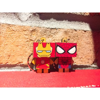 Móc khóa danbo siêu nhân kute