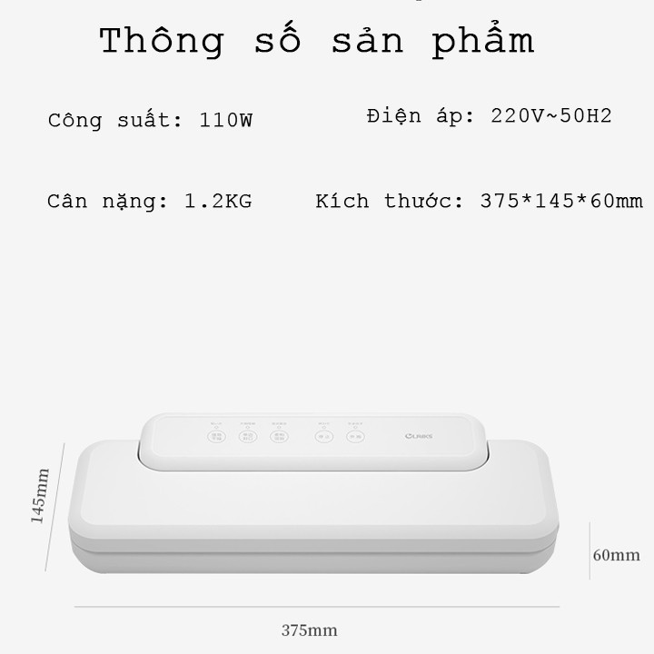 Máy hút chân không hàn tự động Olayks mẫu mới nhất