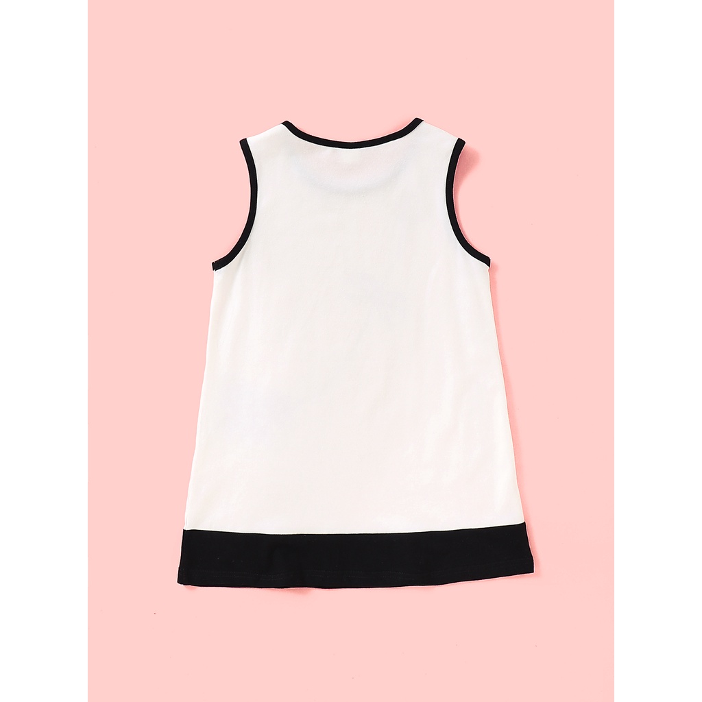 Đầm MIKRDOO không tay thiết kế xinh xắn dễ thương cho bé từ 0 - 5 tuổi